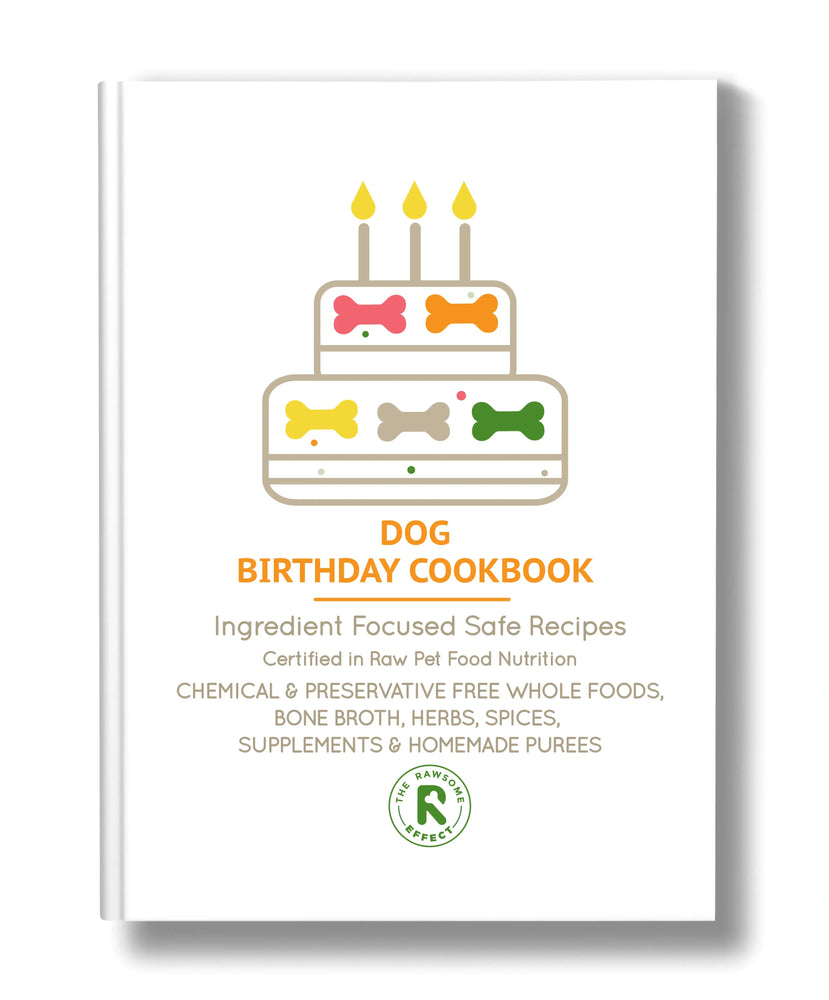 The Dog Birthday Cookbook - Hard Copy Book