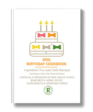 The Dog Birthday Cookbook - Hard Copy Book